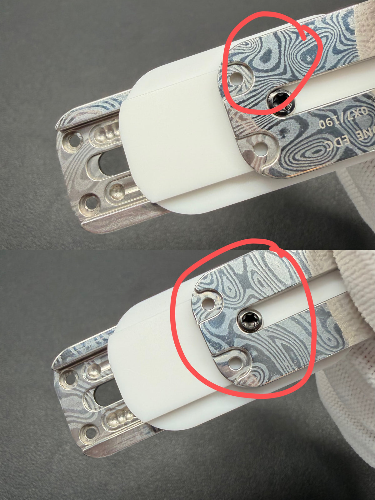 3 Layer Dense Core Damasteel