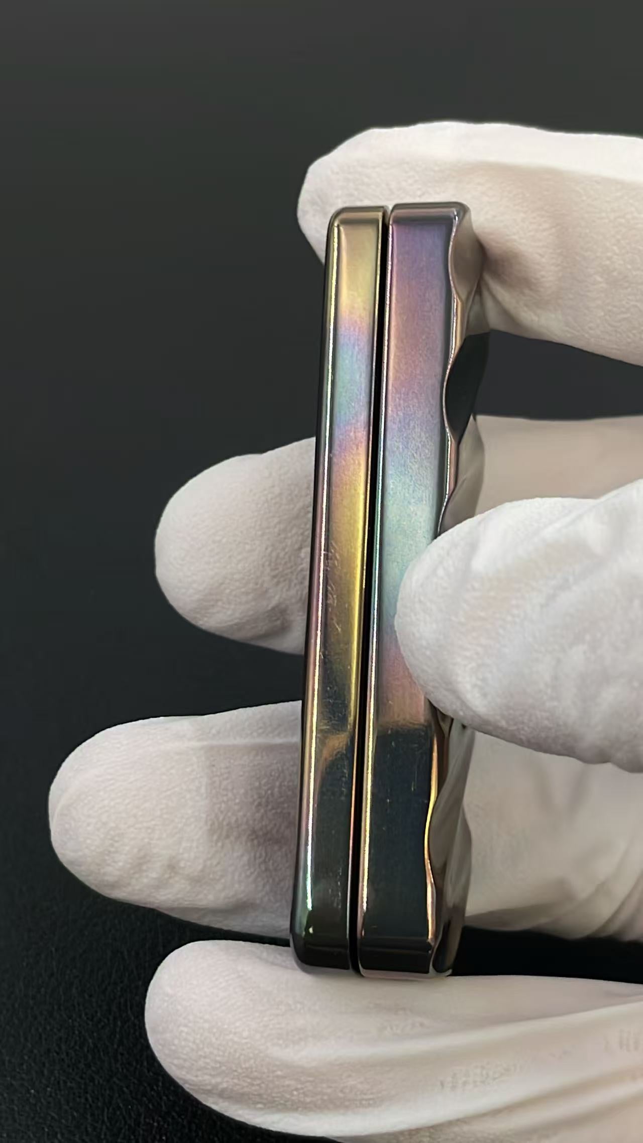 TITA PRO Zirconium Polished Oil Slick