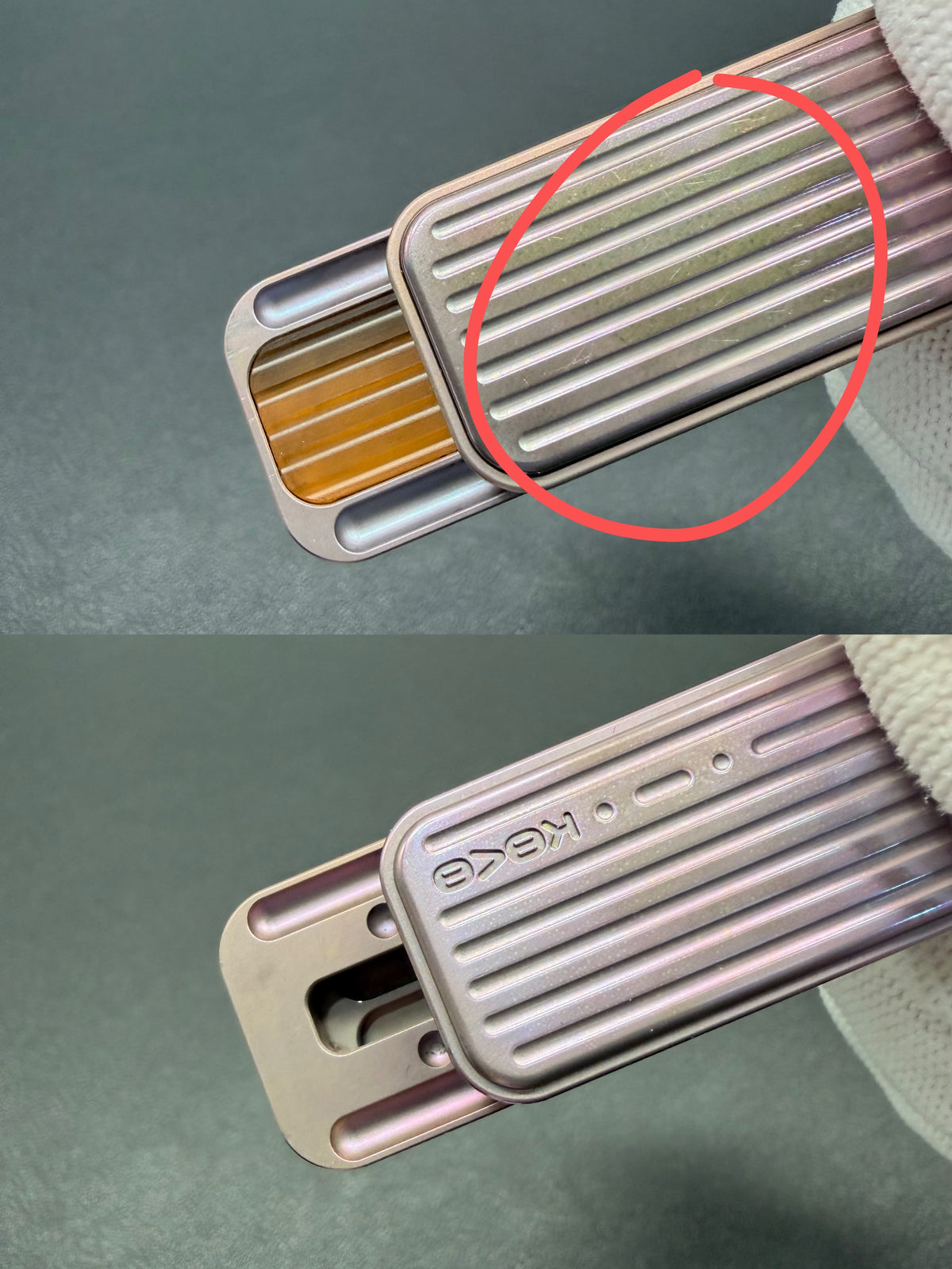 Fuguang Titanium Color-Anodized Blasted