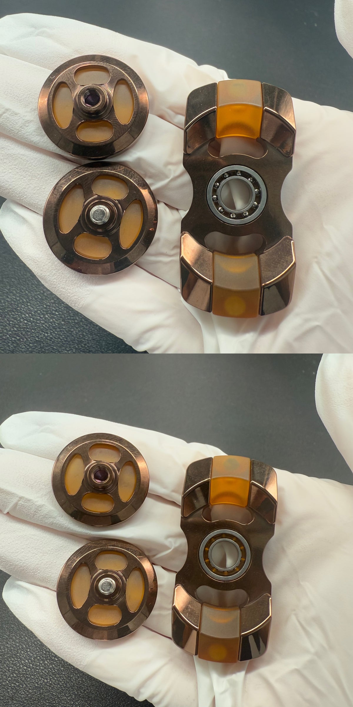 Amber Tenon Stainless Steel PVD Coated