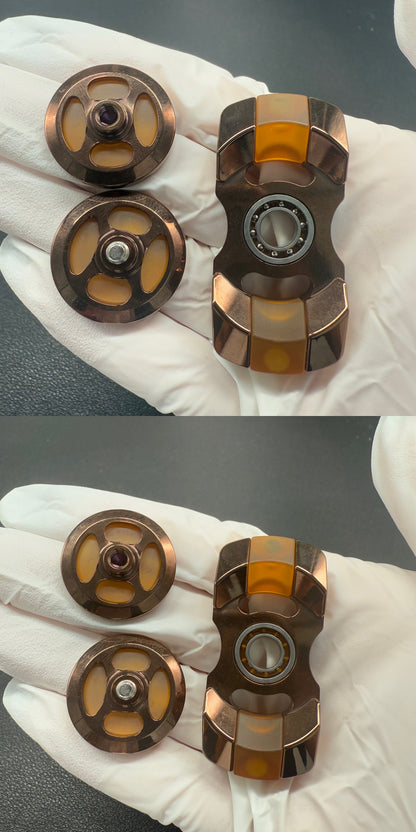 Amber Tenon Stainless Steel PVD Coated