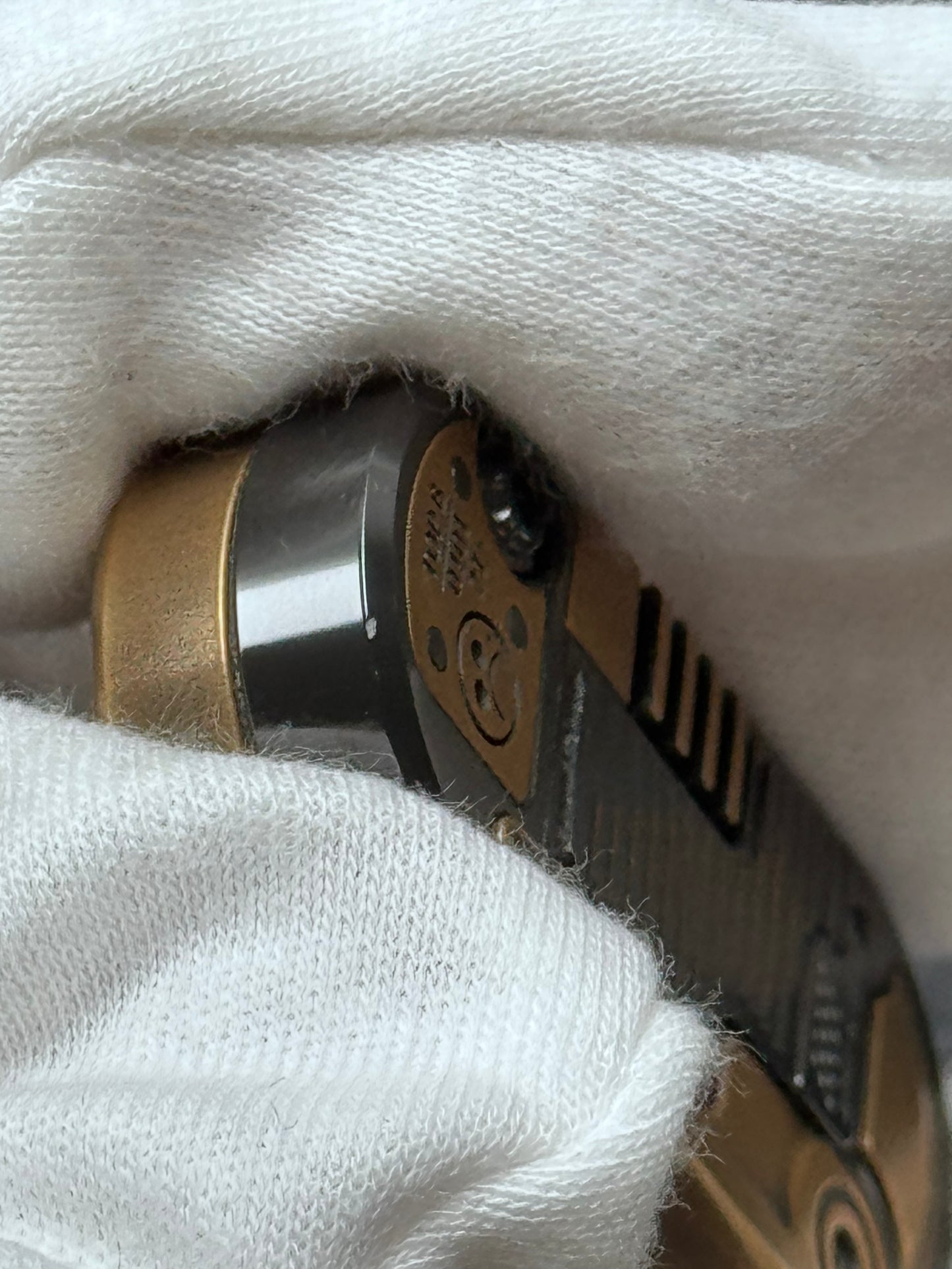 DZ Top B Precision Machined Mechanical Detent EDC Fidget Slider Brass
