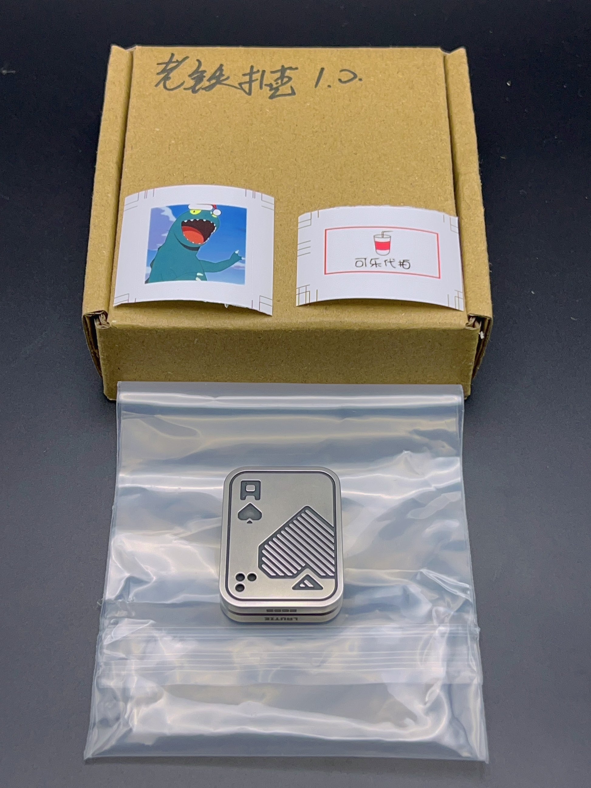 Poker Shuffle Stainless Steel