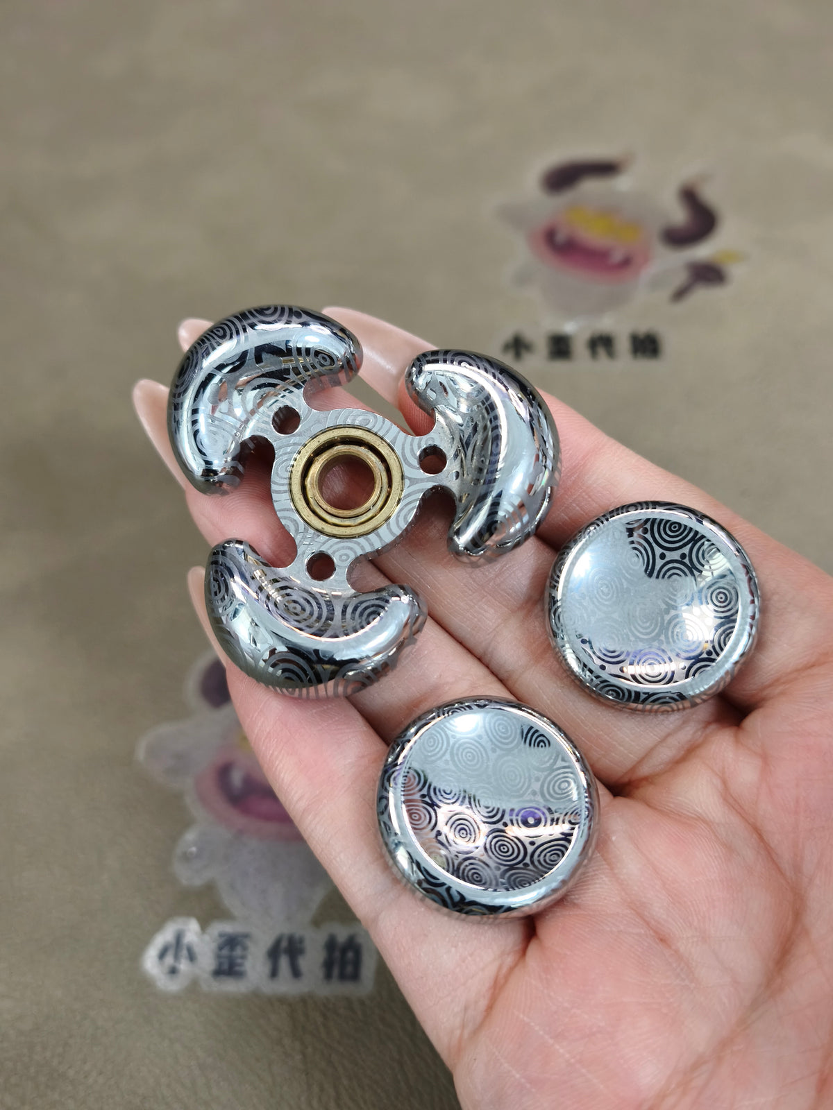 sandan Damasteel Etched