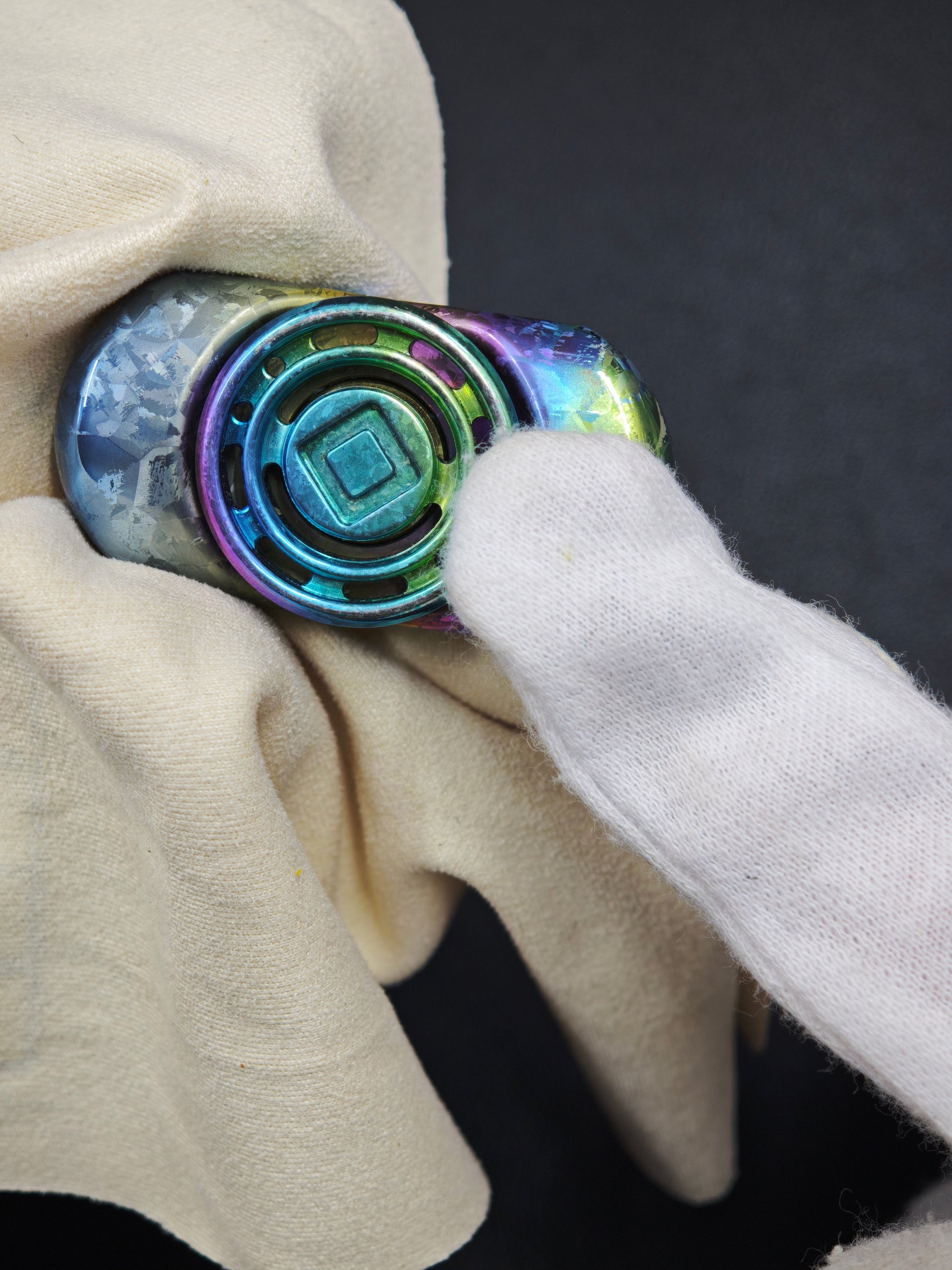 Origin Point Crystallized Titanium