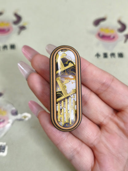Lucky Draw G10 Distressed Resin-Sealed