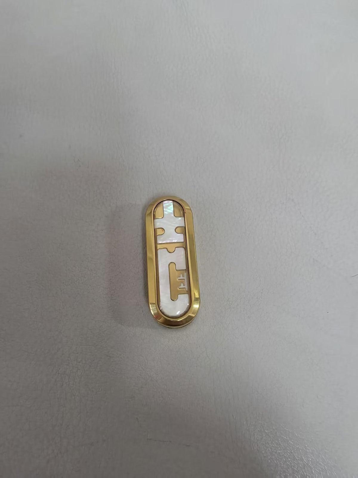 Lucky Draw MOP Gold Plated Engraved