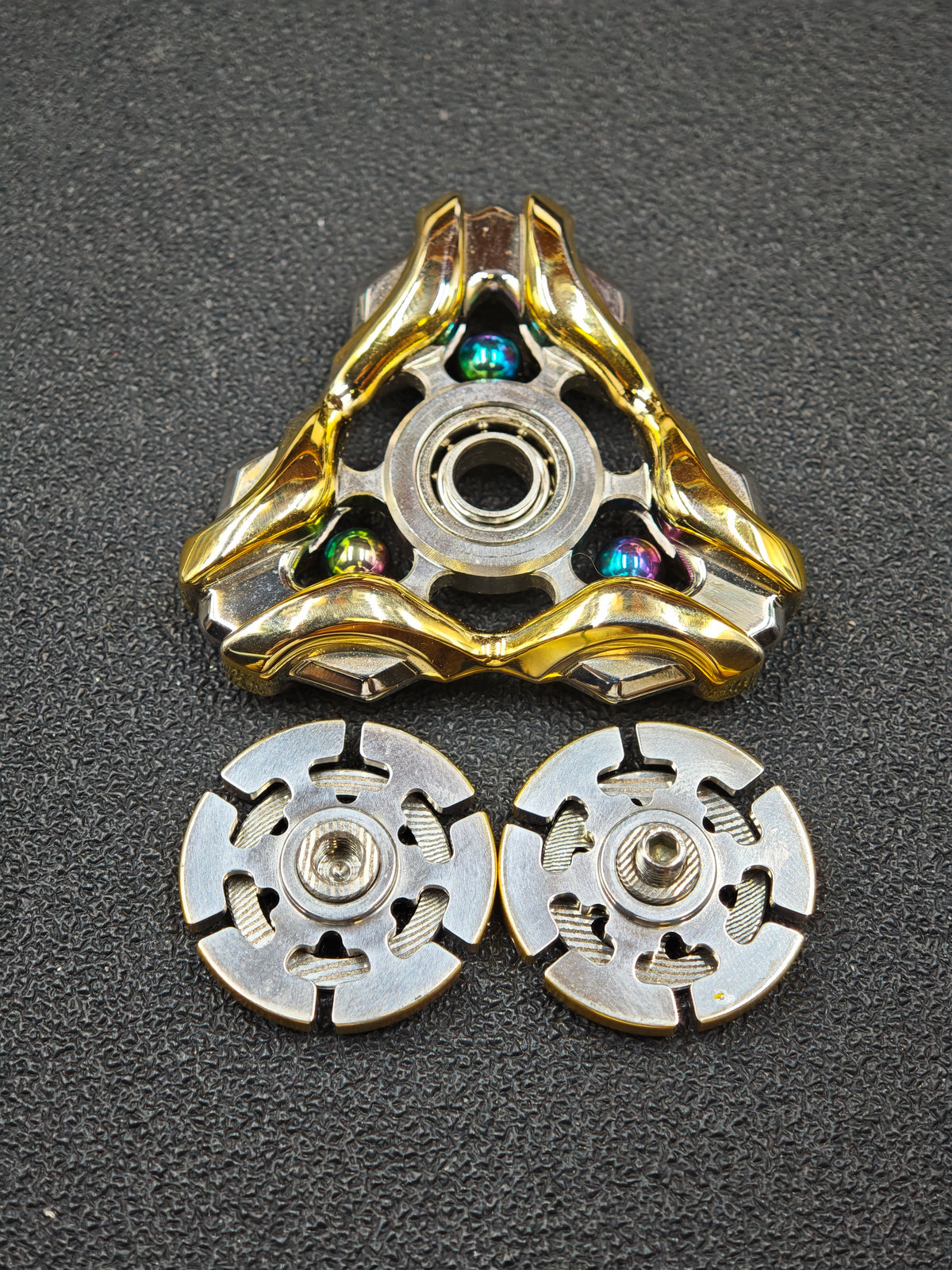 Star Arrow Damasteel Gold Plated