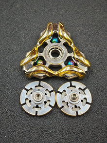 Star Arrow Damasteel Gold Plated