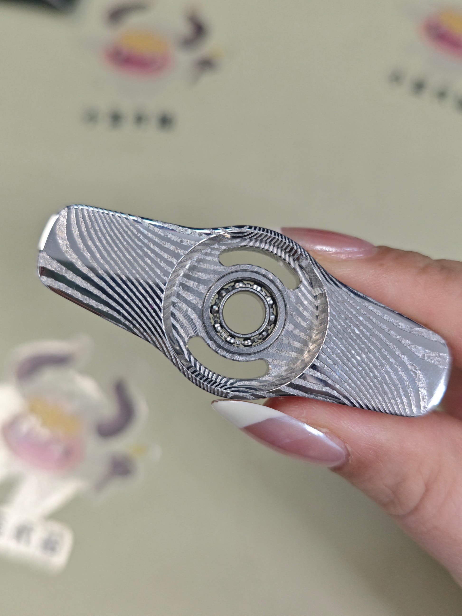 Oumuamua Premium & Buckle Damasteel