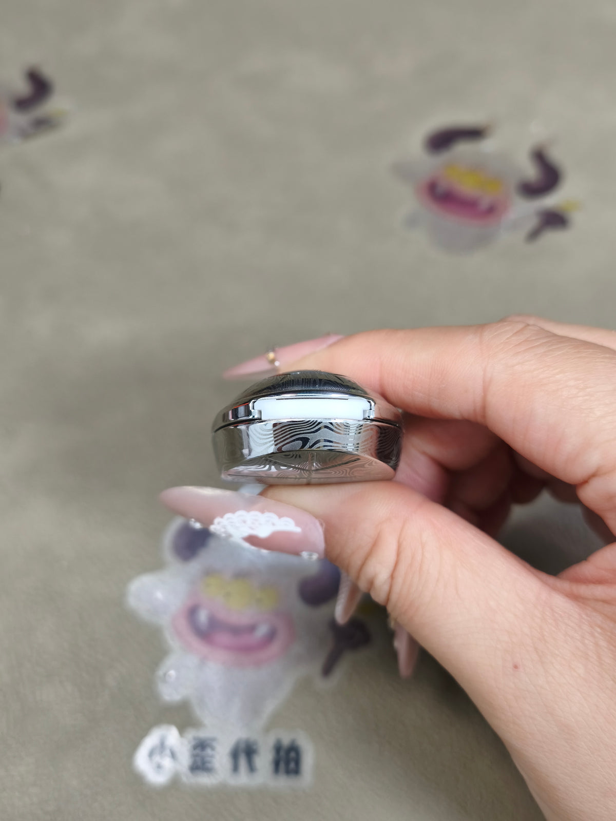 Jingle Beetle Stainless Steel Engraved Polished