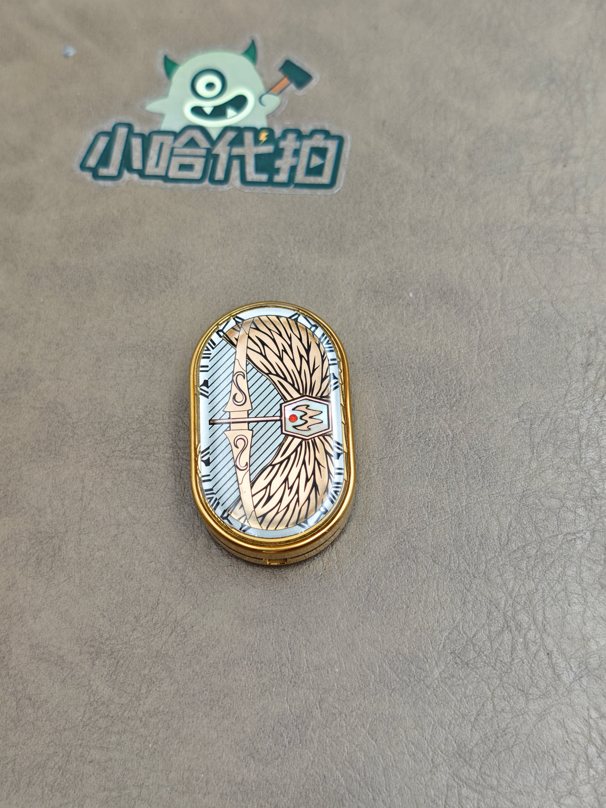 Dragon Rhythm Titanium Gold Plated Resin-Sealed