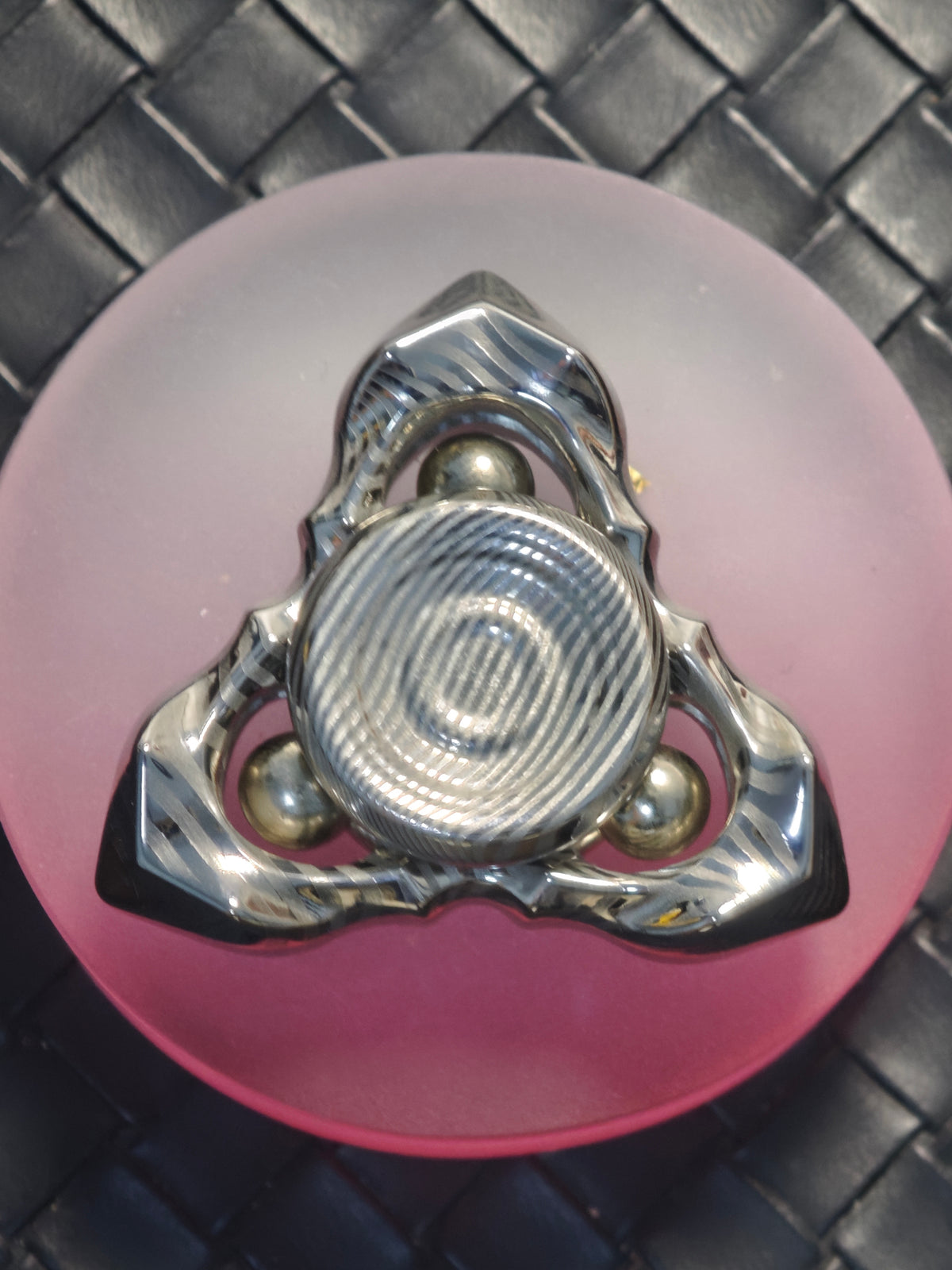 Thorns And Fog Damasteel Etched