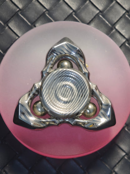Thorns And Fog Damasteel Etched