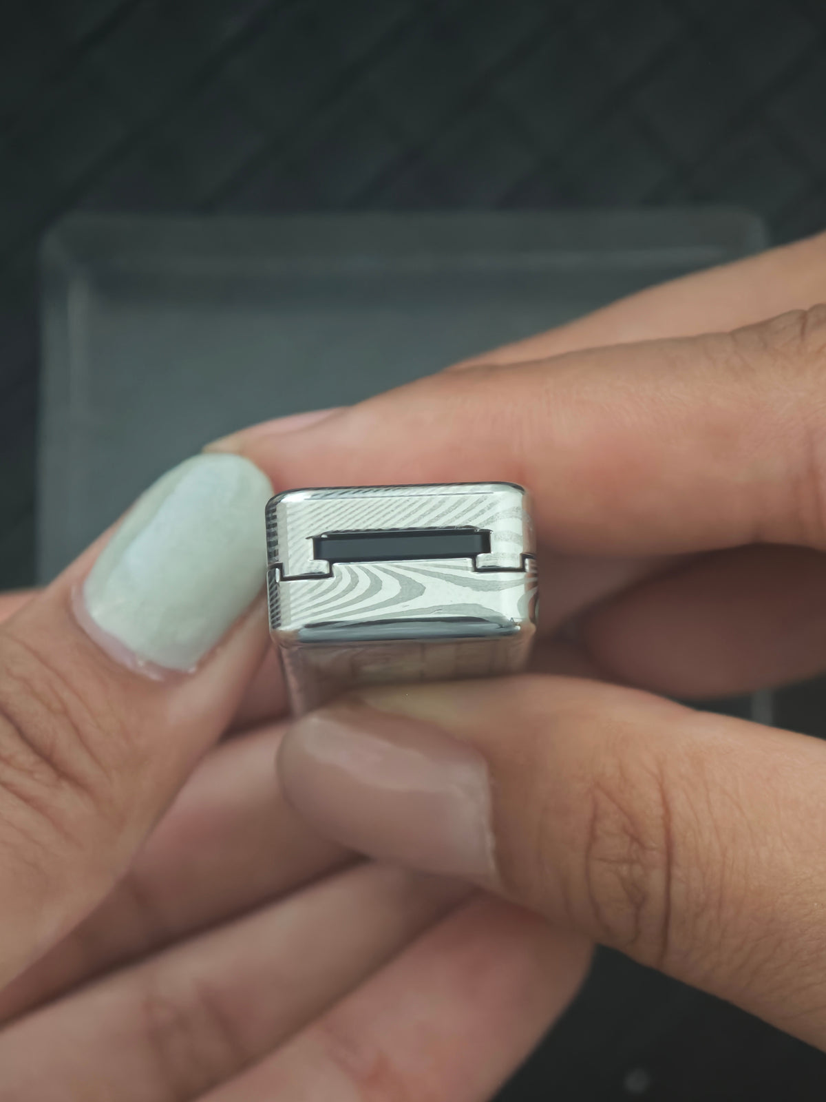 Dorae Damasteel Resin-Sealed