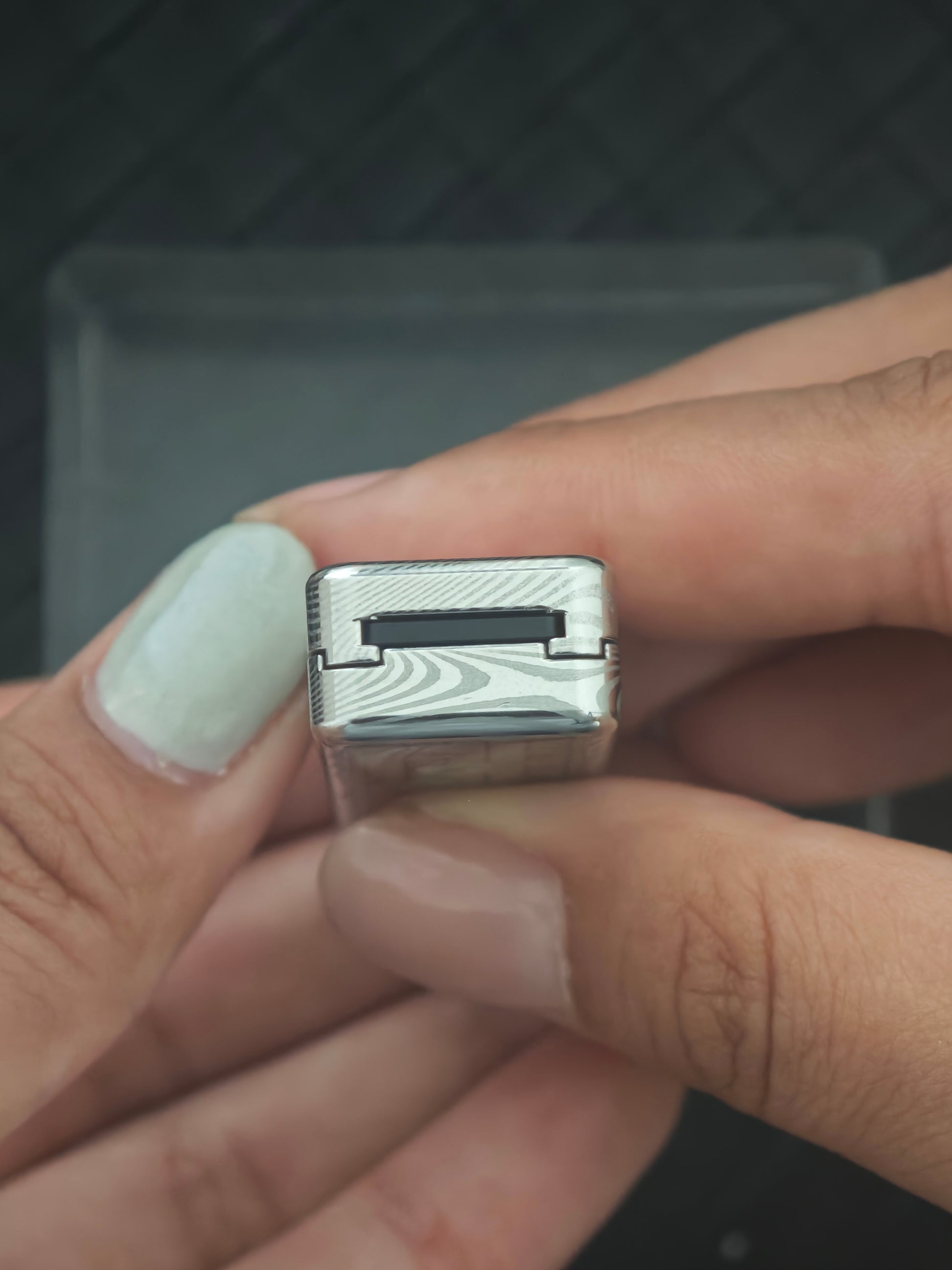 Dorae Damasteel Resin-Sealed