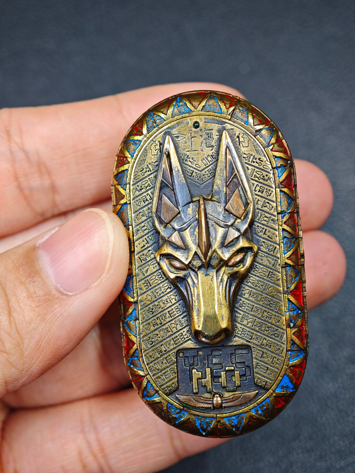 Eye Of Horus Brass