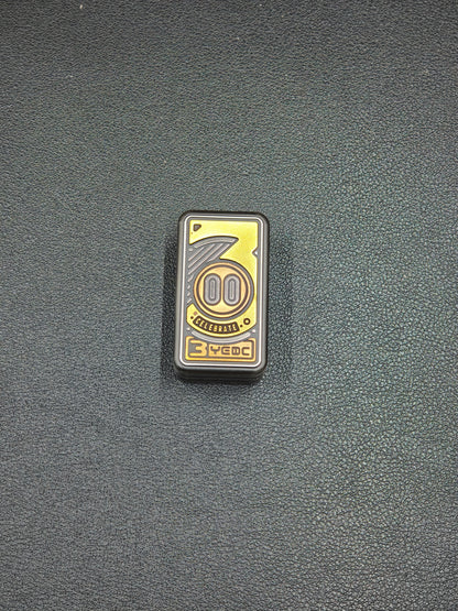 3rd Anniversary Golden Pig Stainless Steel