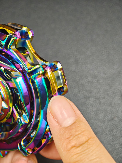 Mystic Ring Stainless Steel Color-Anodized