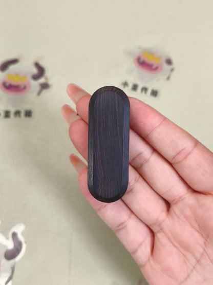 Lucky Draw African Blackwood Resin-Sealed