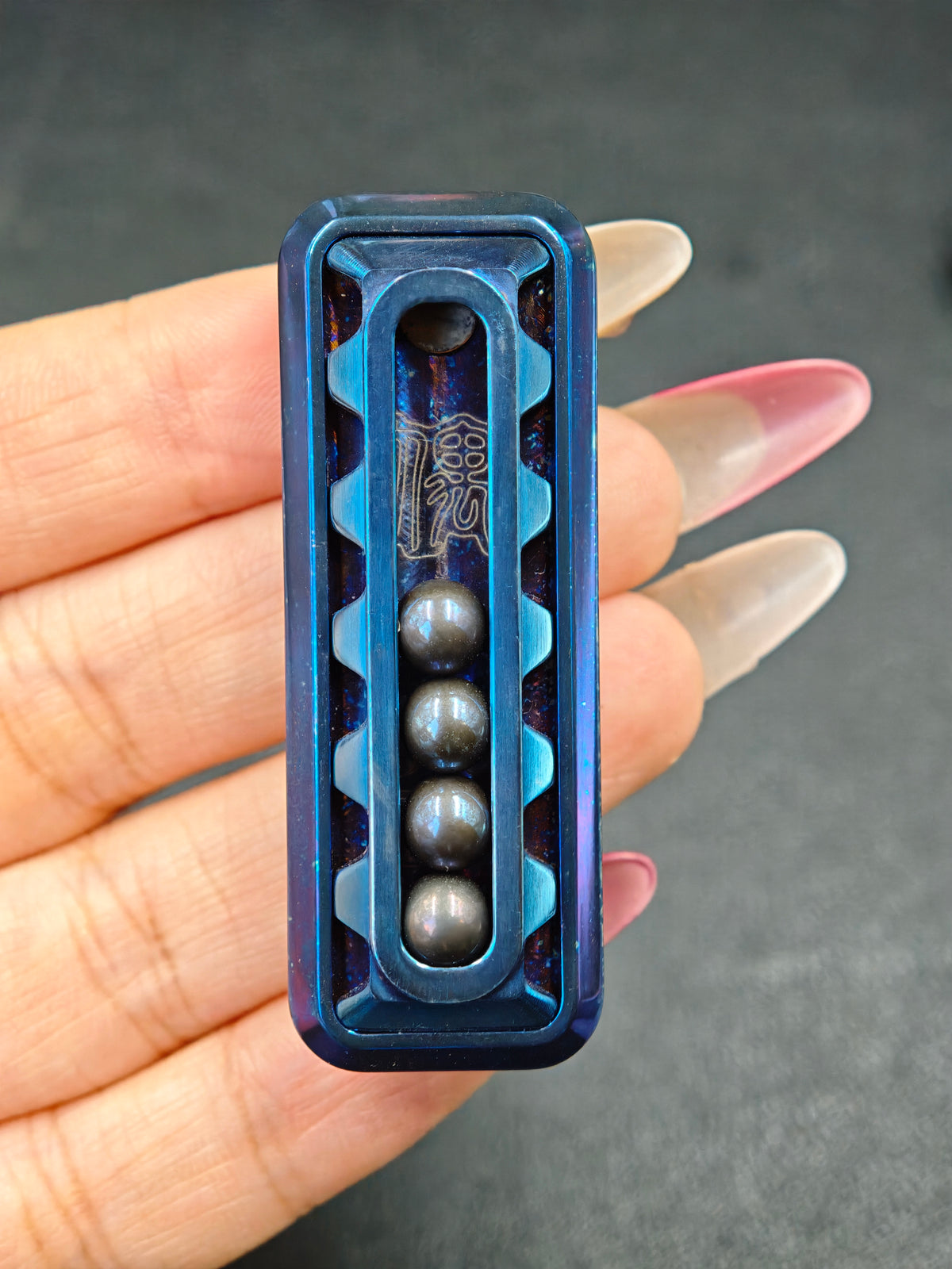 Little Gold Bar Titanium Color-Anodized