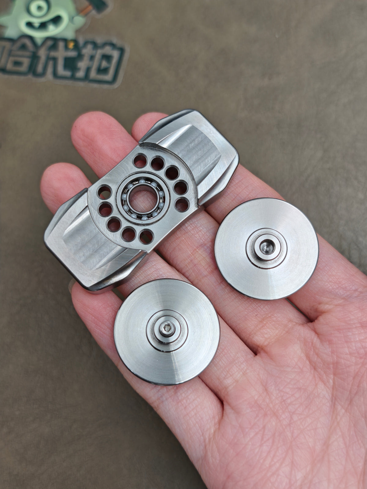 Ridge Titanium Machine Finished