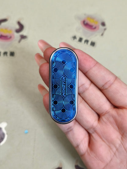 Ming Yin Titanium Engraved