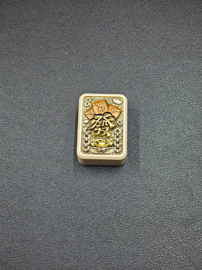 Fortune Mahjong PEEK Engraved