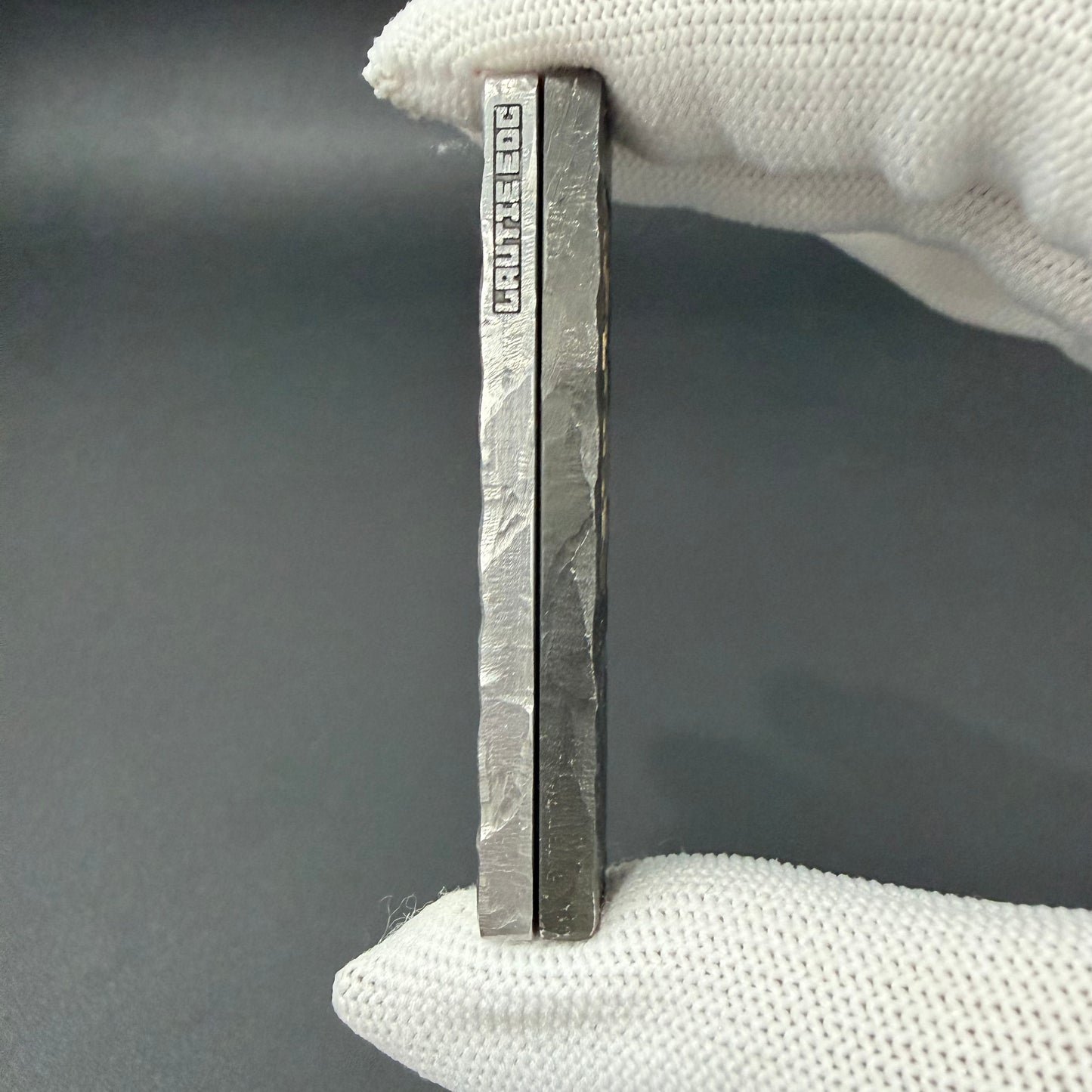 Choc Stainless Steel Stone Textured Engraved