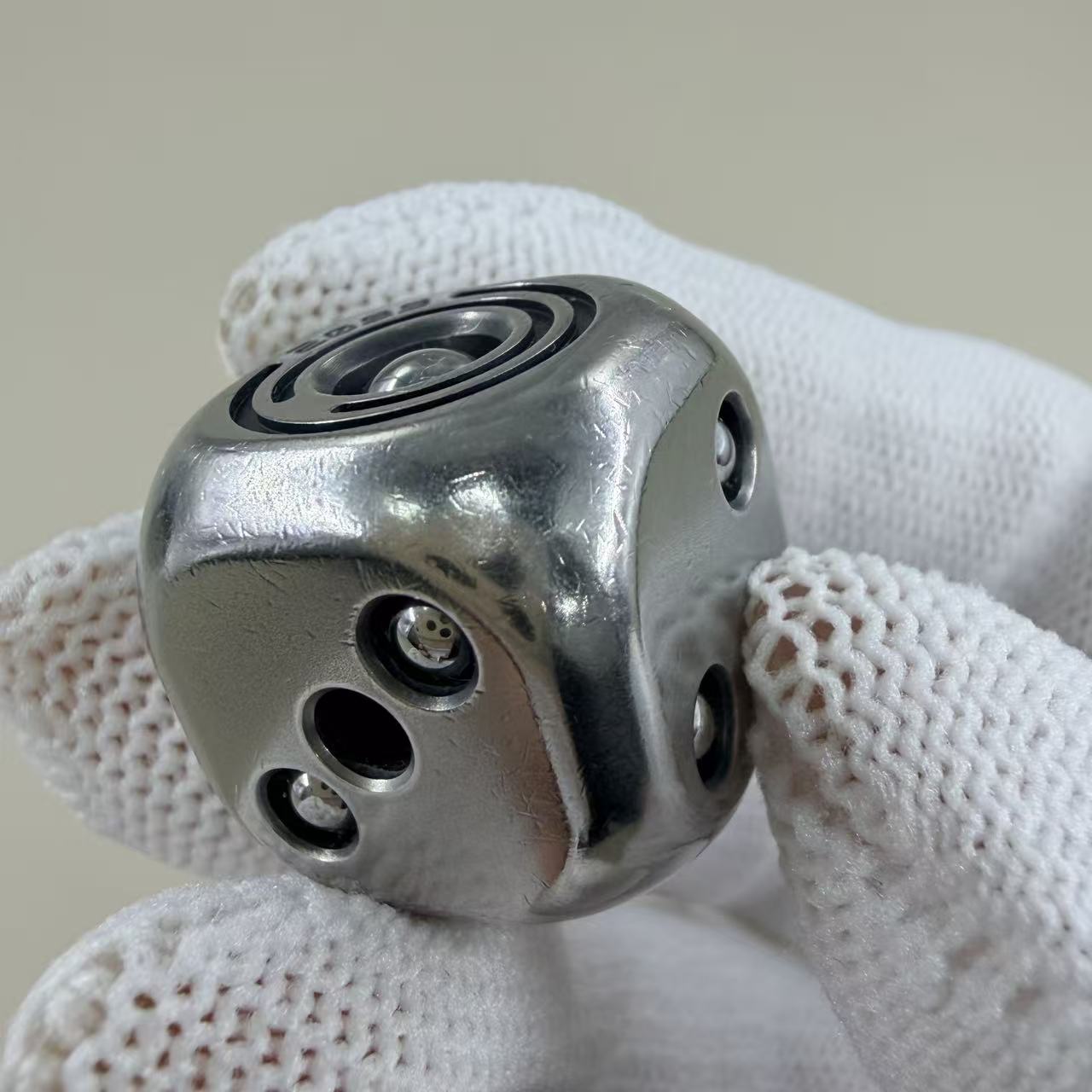 Monk Dice Stainless Steel