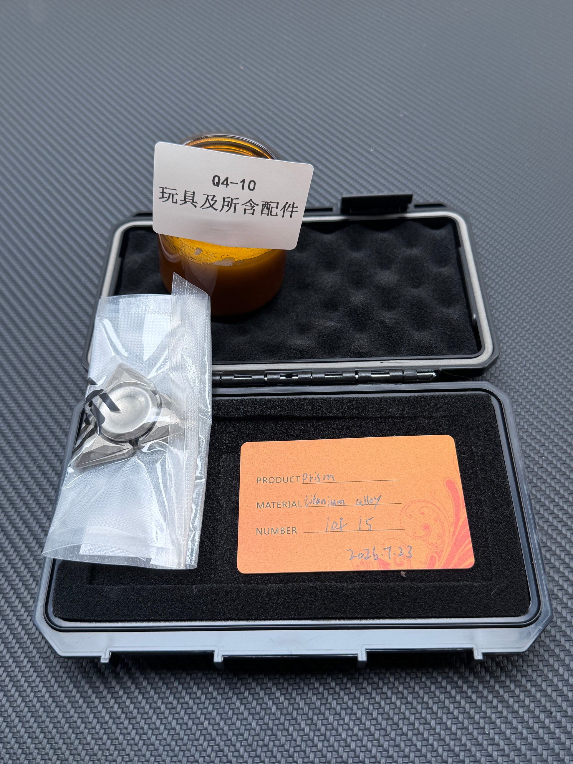 Prism Bearing Cap Titanium Brand New