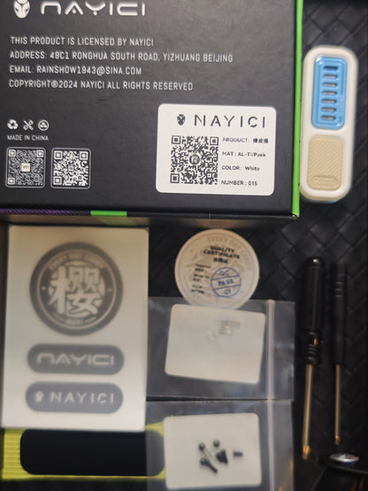 Eraser Titanium Aluminum