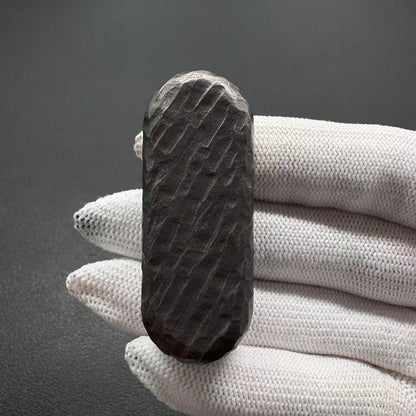 Floating Cloud Titanium Stone Textured Engraved Polished