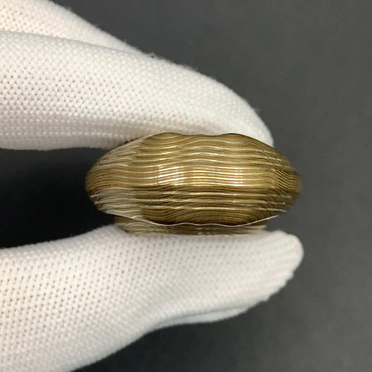 Obsidian Crystalized Mokume