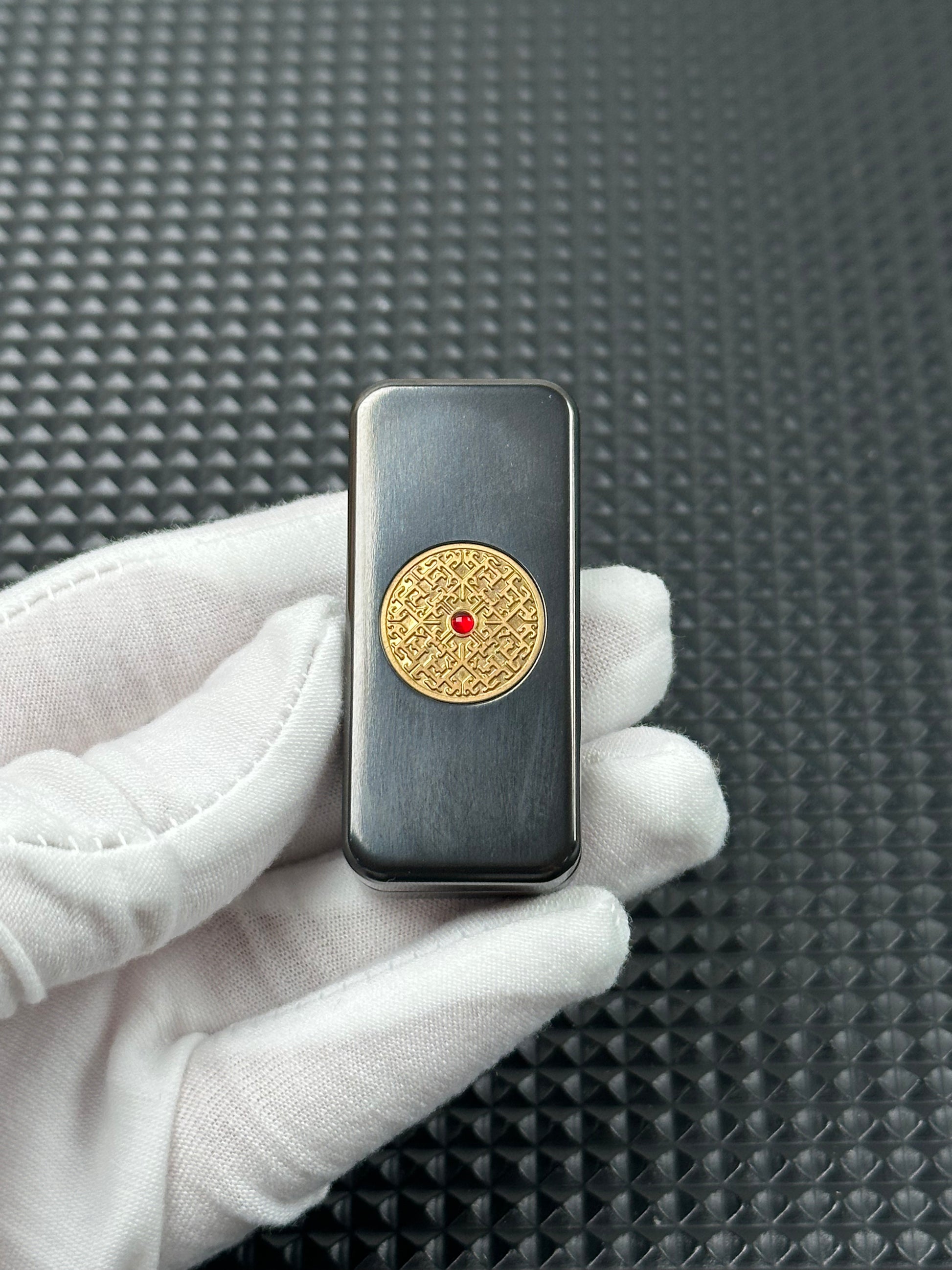 Brocade & Azure Paperweight Zirconium