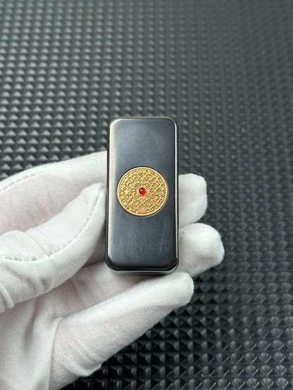 Brocade & Azure Paperweight Zirconium