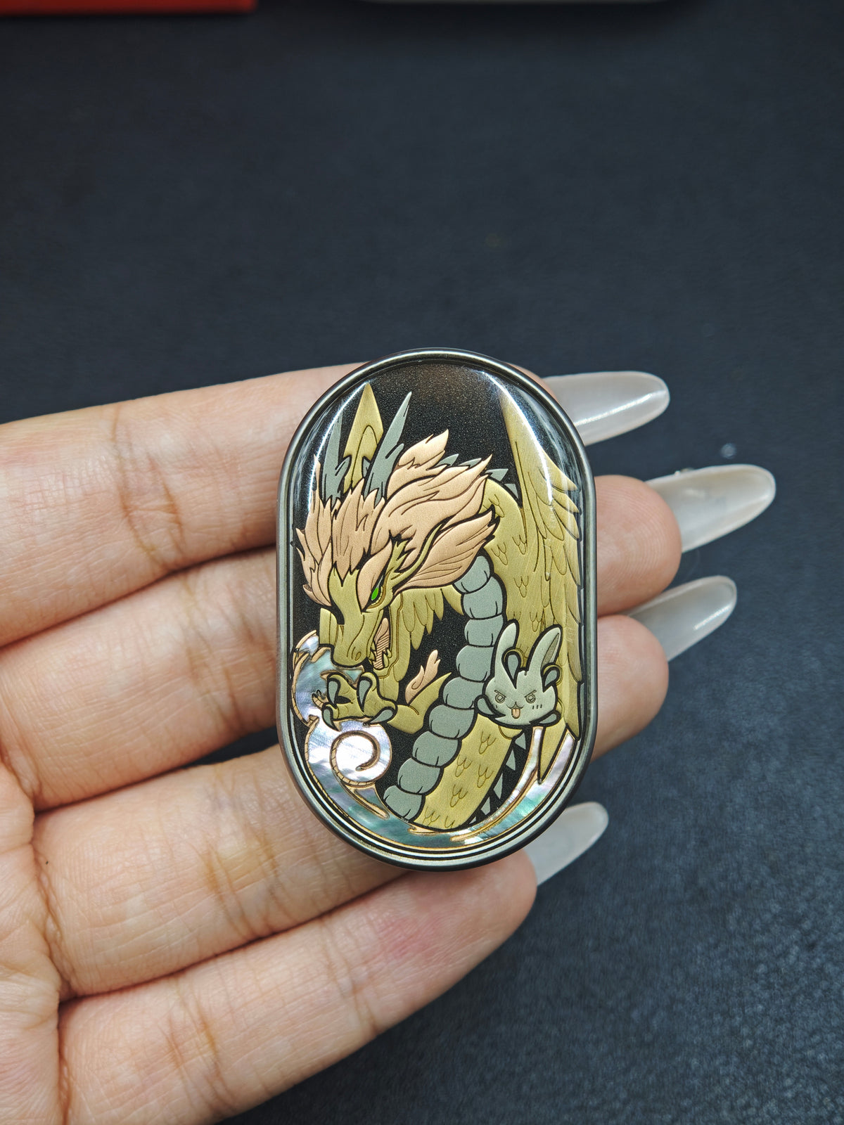 Couture Dragon Rhythm Titanium Resin-Sealed