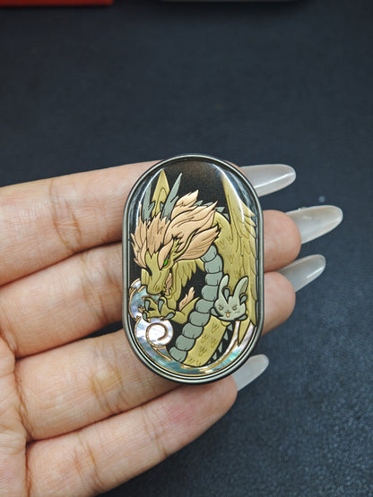Couture Dragon Rhythm Titanium Resin-Sealed