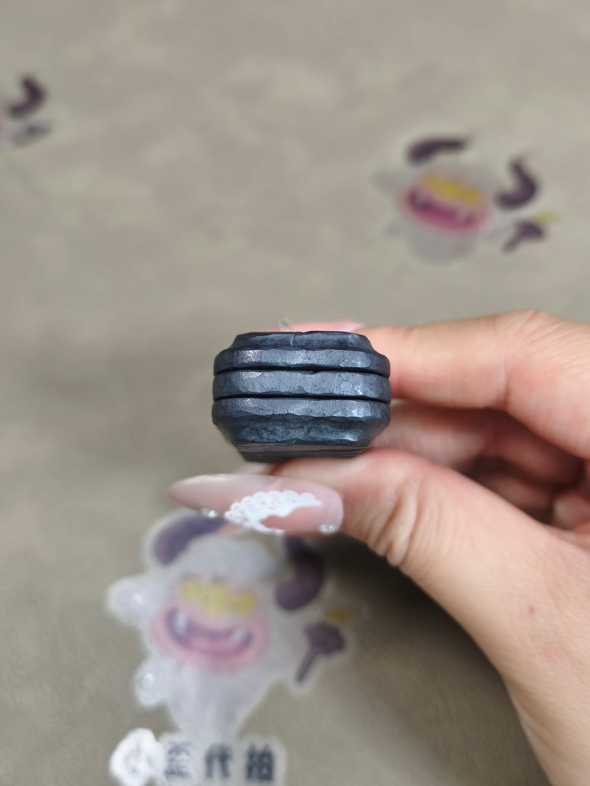 Lucky Candy Zirconium Stone Textured