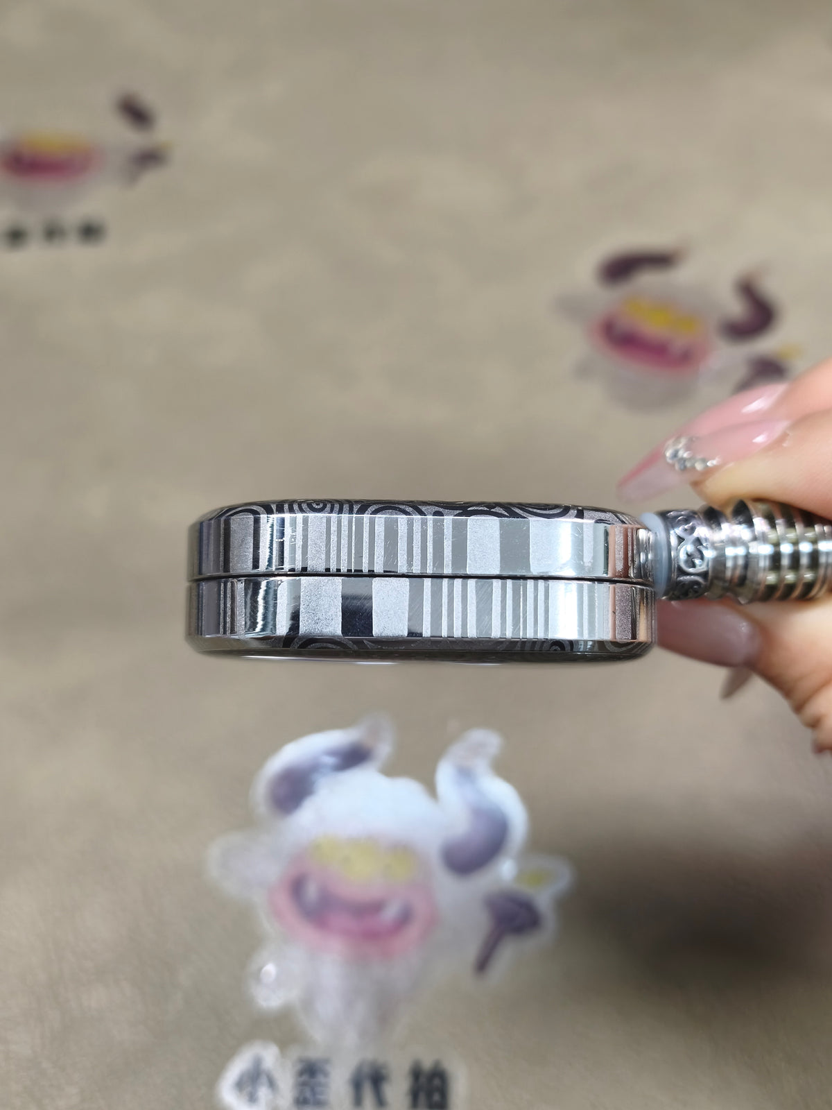 F2 Damasteel Resin-Sealed