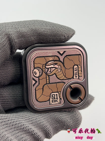 MAZE BLOCK Copper Stainless Steel