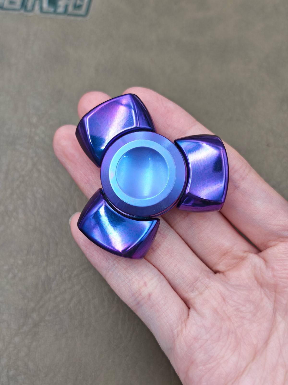 Zhen Tungsten Color-Anodized Polished