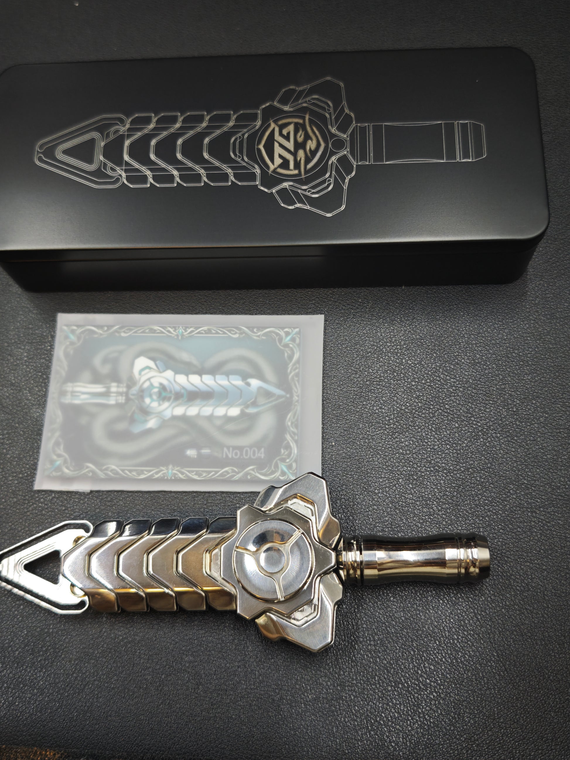 Rattlesnake Sword Titanium