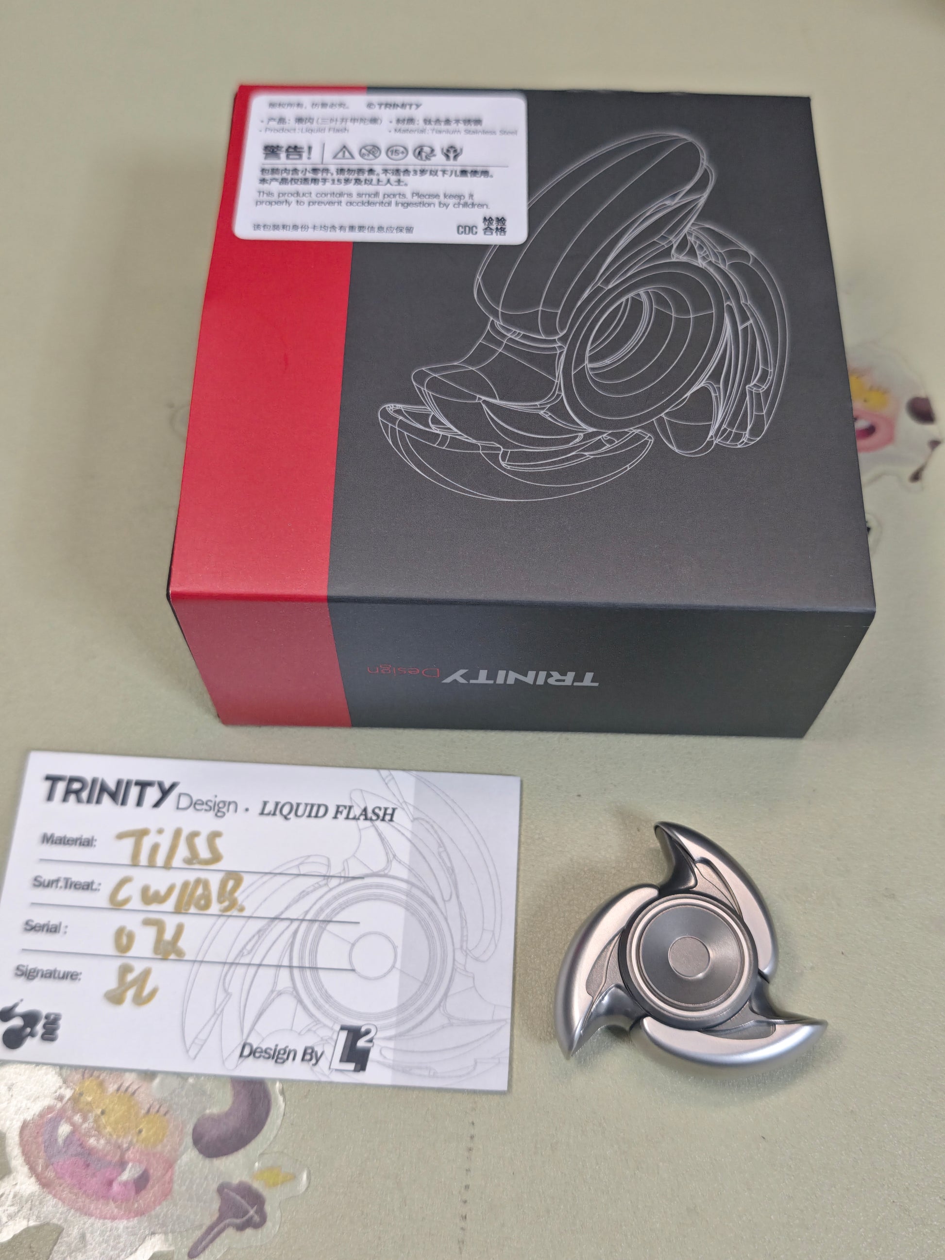 Liquid Stainless Steel Titanium