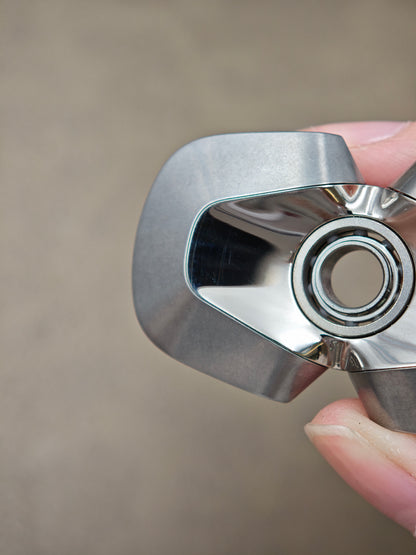 Lentic Stainless Steel Titanium