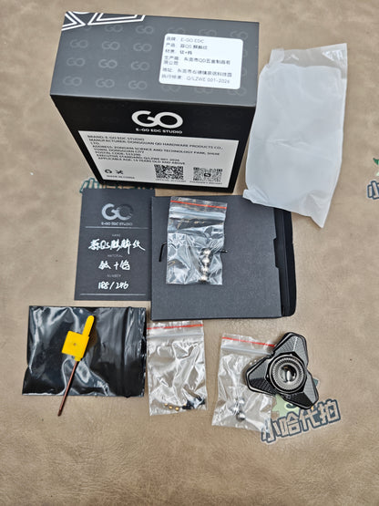 Qs Titanium Engraved