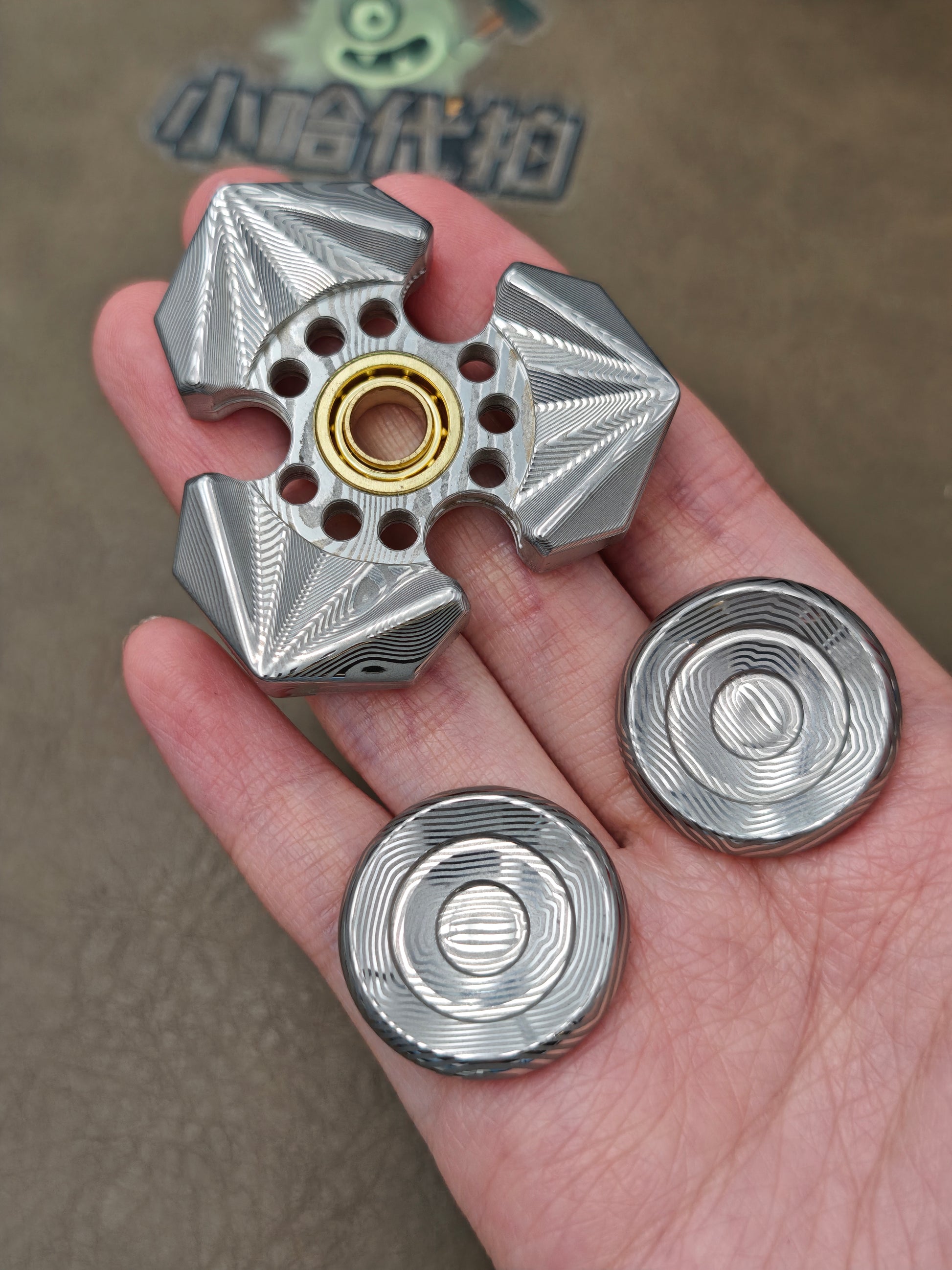 Crossbone Mini Set Damasteel