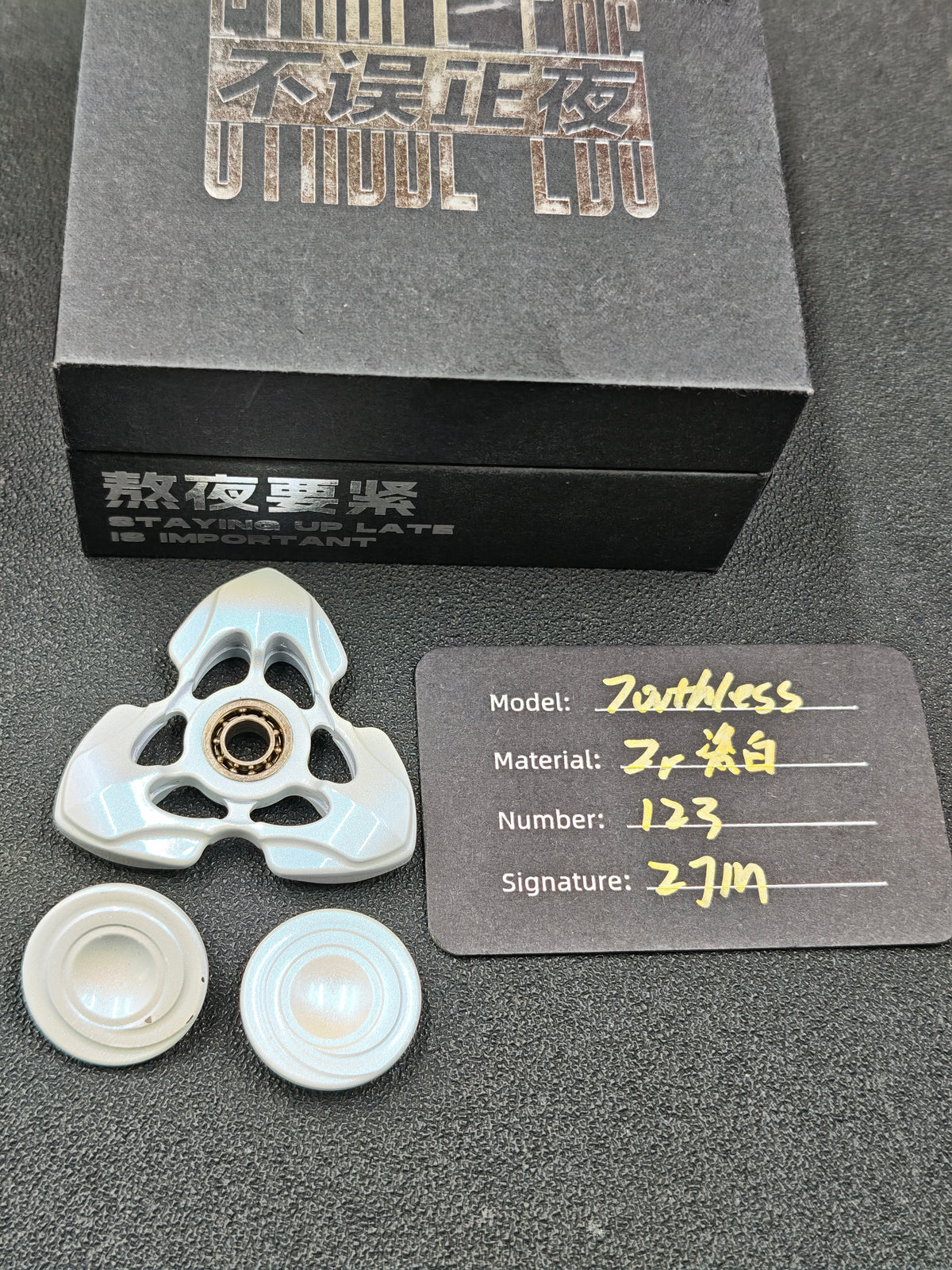 Toothless Finale Special Material Zirconium