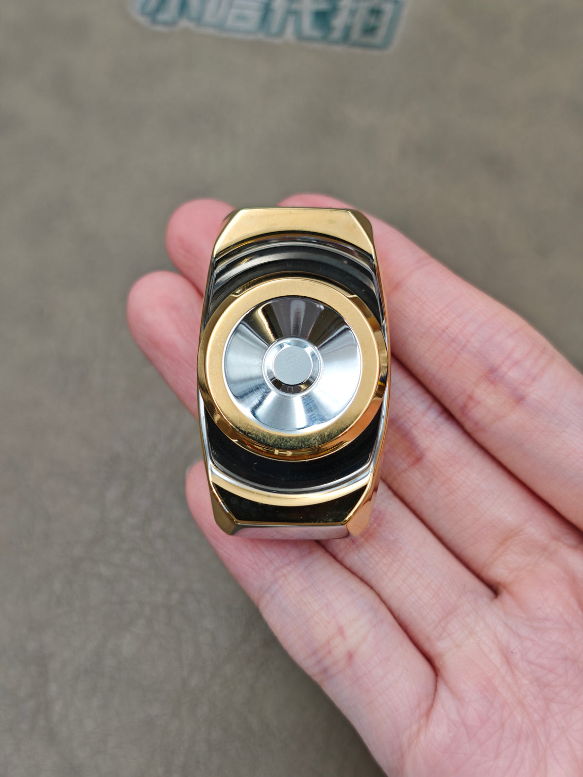 Mighty Tiger Stainless Steel Gold Plated