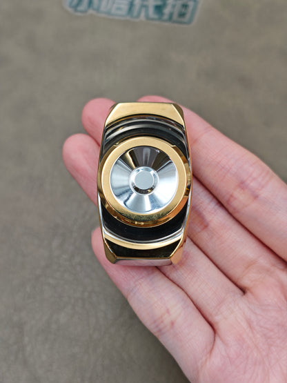 Mighty Tiger Stainless Steel Gold Plated